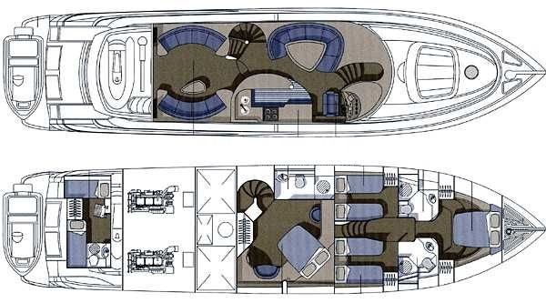 SUNSEEKER Manhattan 74 2001