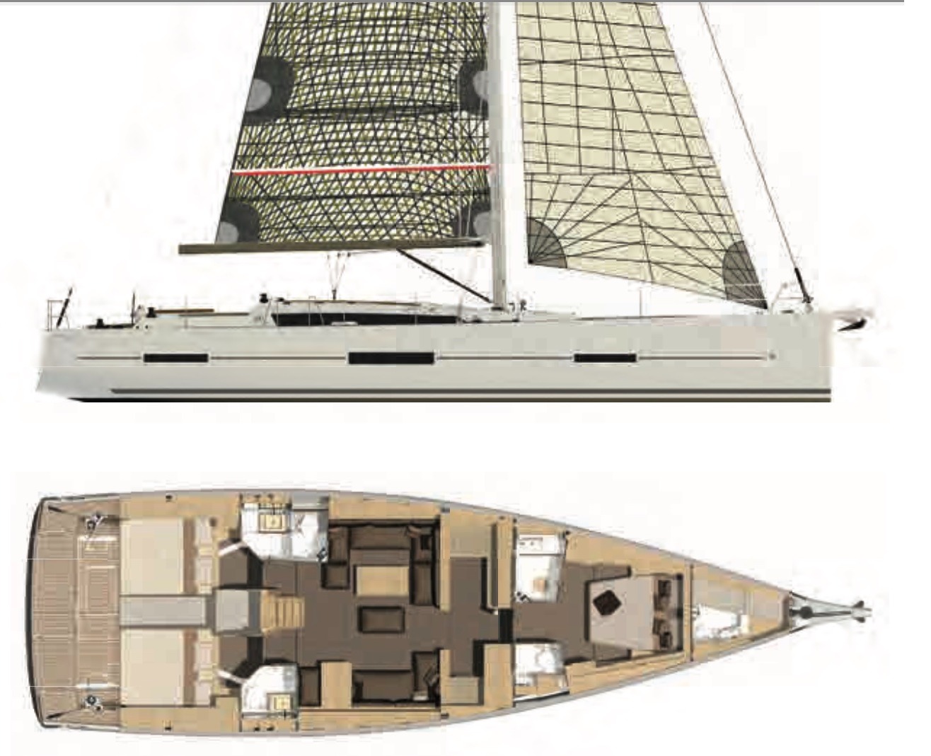 DUFOUR 560 GL 2015