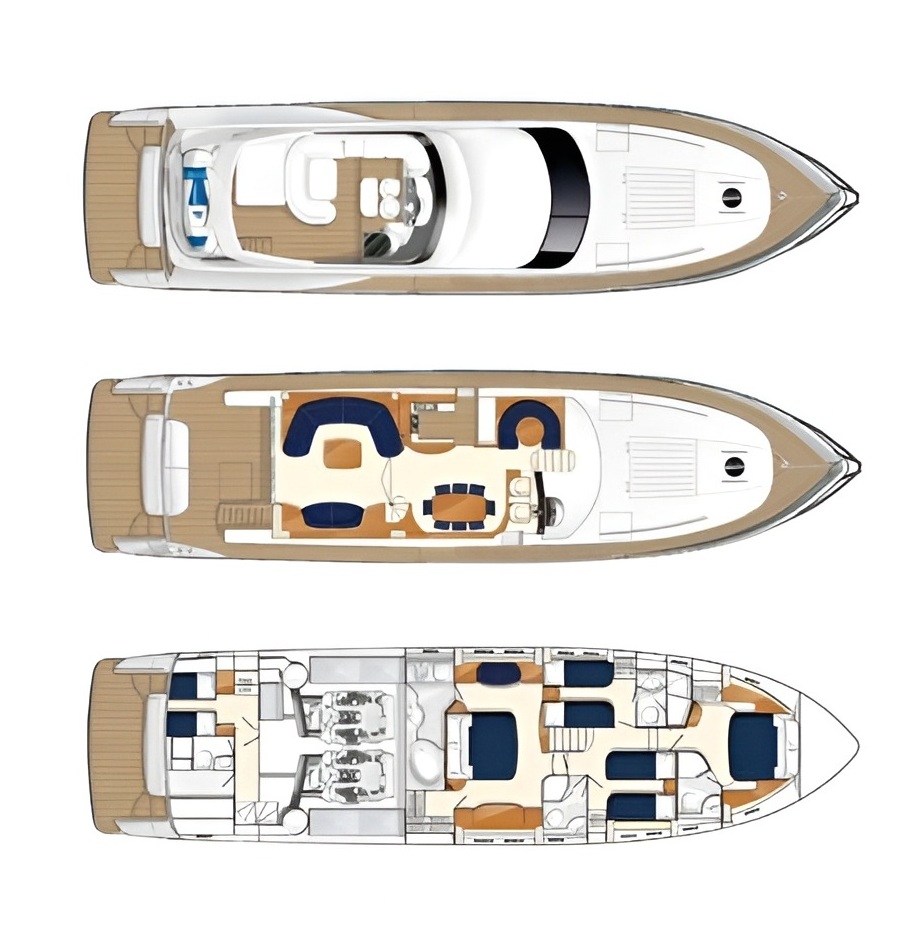 PRINCESS 23M 2007 FREYA