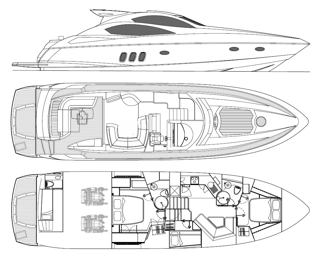 SUNSEEKER Predator 62 2009